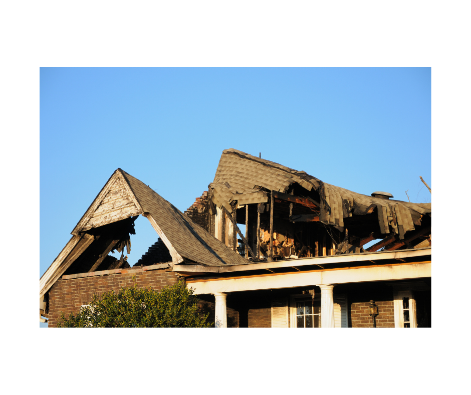 Fire damage restoration
